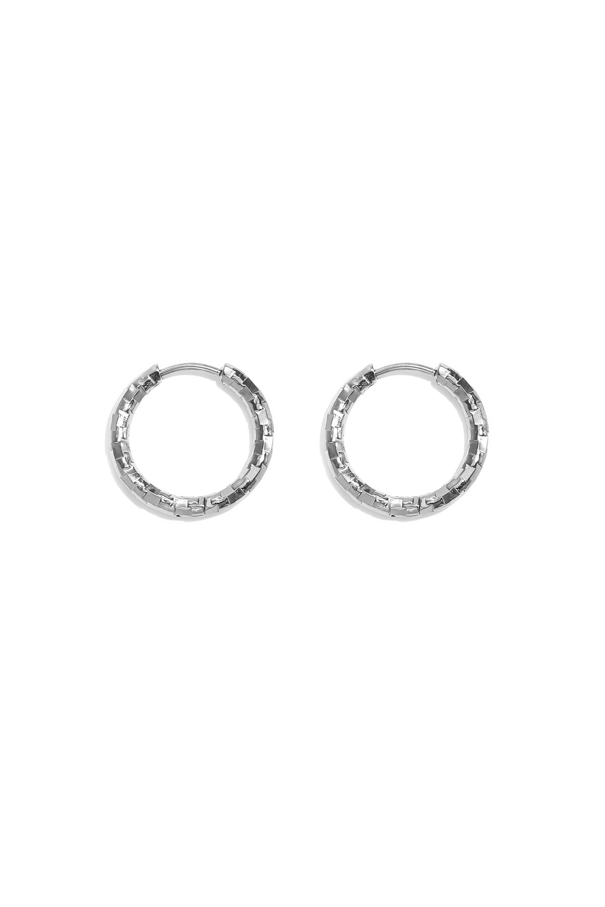 Stainless Steel Earring Sets Circle Simple Simple Series Women's jewelry