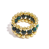Bracelets set of 3 with beads