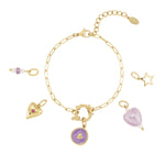 Purple Heart DIY bracelet