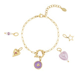 Purple Heart DIY bracelet