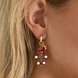 Stainless Steel Drop Earrings Star Casual Daily Simple Series Women's jewelry