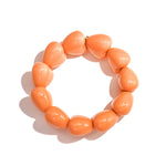 11-Bead Big Heart Bracelet
