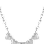 5 Hearts Necklace