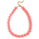 Necklace with large beads