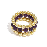 Bracelets set of 3 with beads