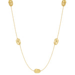 Smooth Link Long Necklace