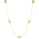 Smooth Link Long Necklace