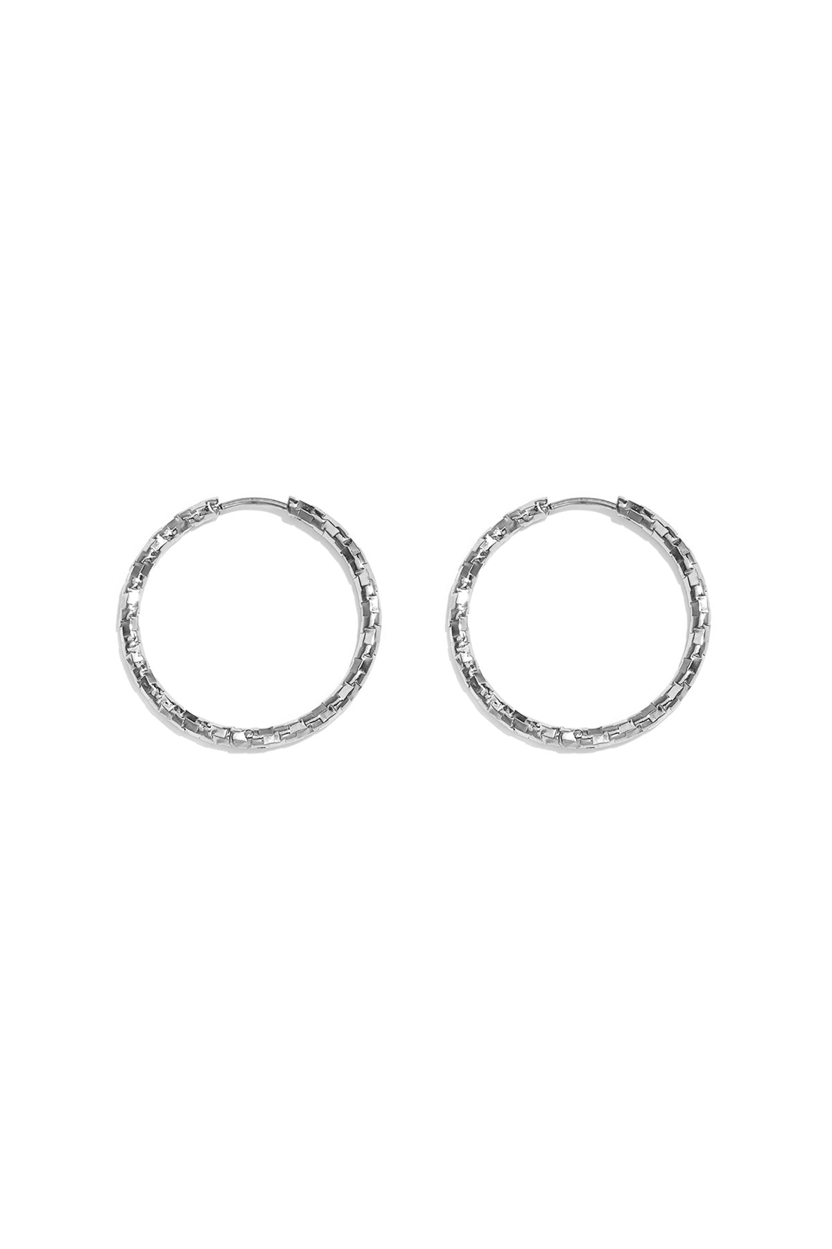 Stainless Steel Earring Sets Circle Simple Simple Series Women's jewelry