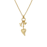 Stainless Steel Pendant necklaces Heart Casual Daily Simple Series Women's jewelry