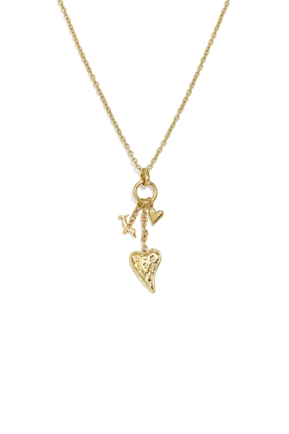 Stainless Steel Pendant necklaces Heart Casual Daily Simple Series Women's jewelry
