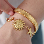 Sun Moon Star Necklace