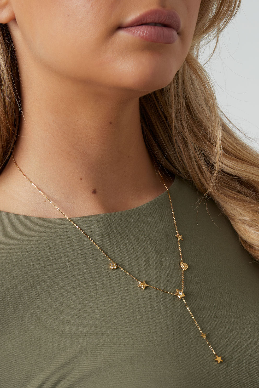 Stainless Steel Pendant necklaces Star Casual Daily Simple Series Women's jewelry