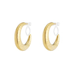 Bold hoop clip Earrings