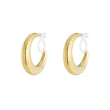 Bold hoop clip Earrings