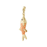 Stainless Steel Jewelry Charms Fish Casual Daily Simple Series Women's jewelry