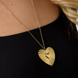 Stainless Steel Pendant necklaces Heart Casual Daily Simple Series Women's jewelry