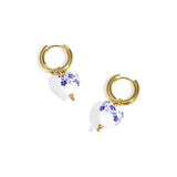 Ceramics Drop Earrings Flower Casual Daily Simple Series Women's jewelry