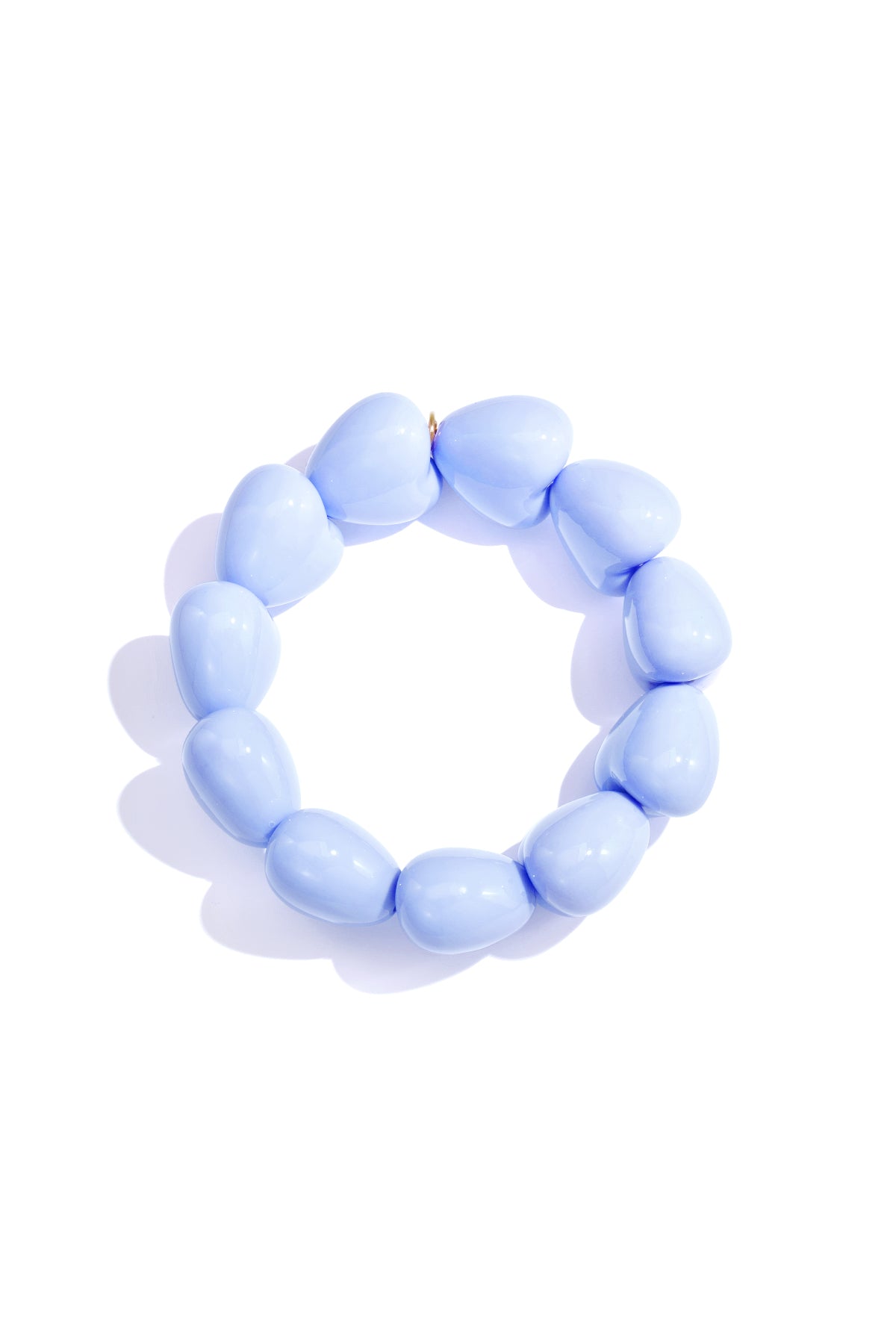 11-Bead Big Heart Bracelet