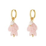 Pearl fish Earrings