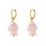 Pearl fish Earrings