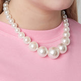 Honey pearl necklace -20mm