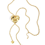 Stainless Steel Long Necklaces Heart Casual Daily Simple Series Women's jewelry