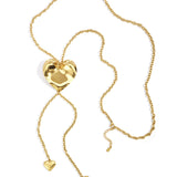 Stainless Steel Long Necklaces Heart Casual Daily Simple Series Women's jewelry