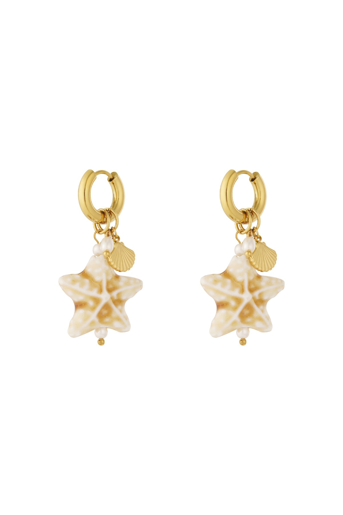 Sandy star earrings