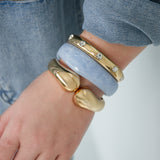 Twin curve bangle