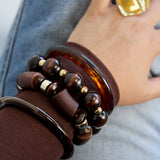 Wood Beaded Bracelets Beads Simple Daily Simple Series Women's jewelry
