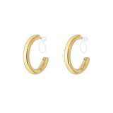 Luminous Hoop Clip Earrings