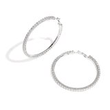 Copper Hoop Earrings Geometric Elegant Christmas Luxurious Series Women's jewelry