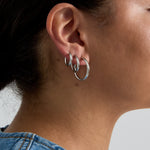 Stainless Steel Earring Sets Geometric Shape Simple Daily Simple Series Women's jewelry