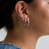 Stainless Steel Earring Sets Geometric Shape Simple Daily Simple Series Women's jewelry