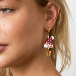 Stainless Steel Drop Earrings Cartoon Casual Christmas Simple Series Women's jewelry