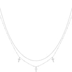   Layered Necklaces Cross Casual Daily Simple Series Women's jewelry