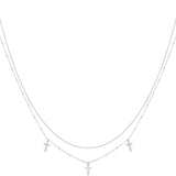   Layered Necklaces Cross Casual Daily Simple Series Women's jewelry