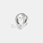 Stainless Steel Statement Rings circle Casual Daily Simple Series Women's jewelry