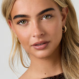 Stainless Steel Hoop Earrings circle Casual Daily Simple Series Women's jewelry