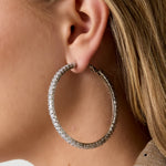 Copper Hoop Earrings Geometric Elegant Christmas Luxurious Series Women's jewelry