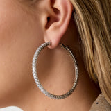 Copper Hoop Earrings Geometric Elegant Christmas Luxurious Series Women's jewelry