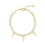Charm Bracelets Cross Casual Daily Simple Series Women's jewelry