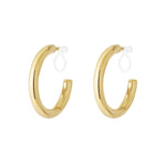 Chic Hoop Clip Earrings