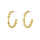 Chic Hoop Clip Earrings