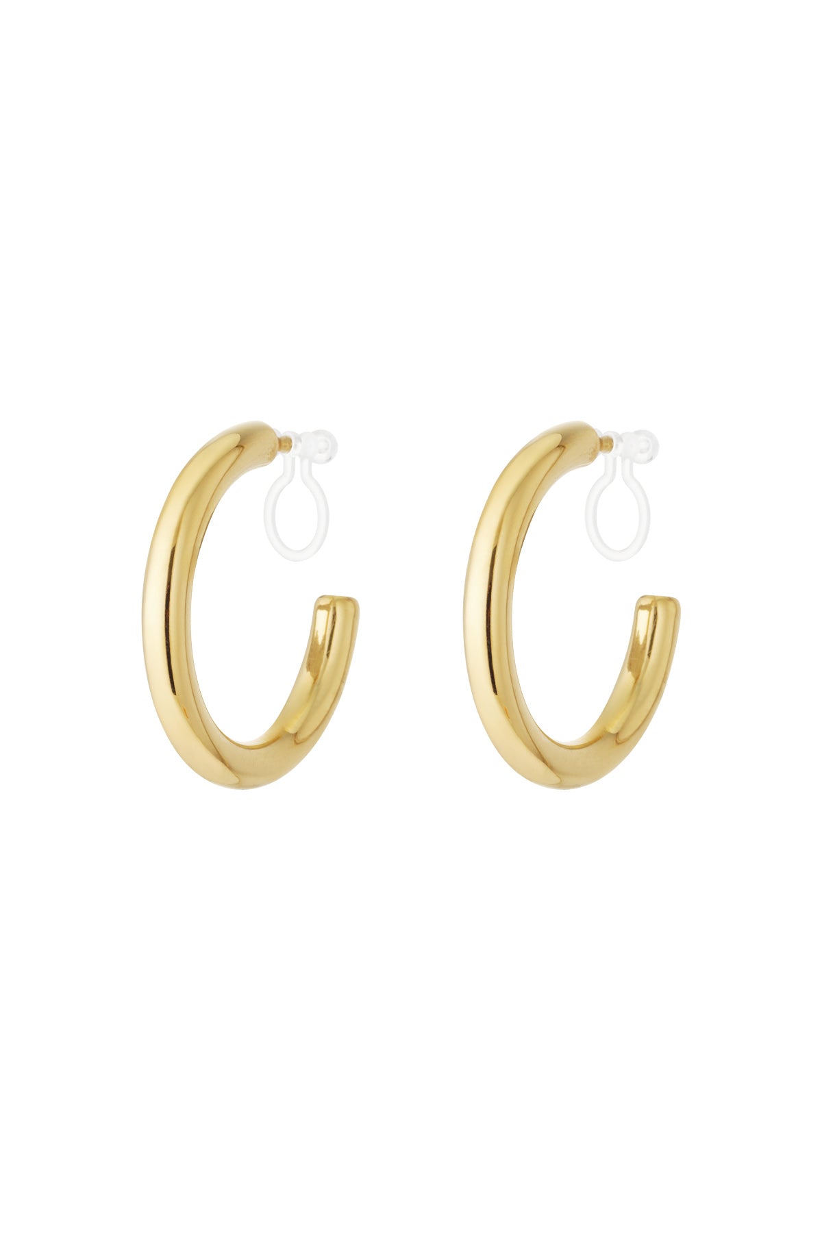 Chic Hoop Clip Earrings