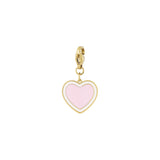 Stainless Steel Jewelry Charms Heart Casual Daily Simple Series Women's jewelry