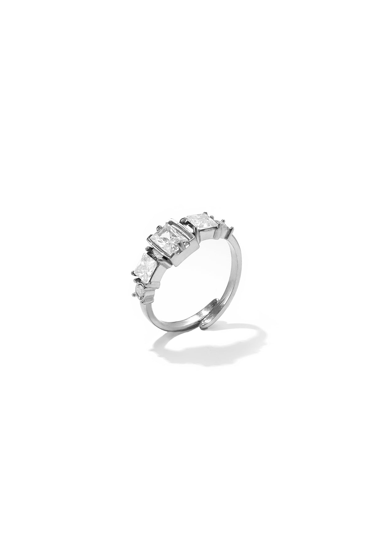 Stainless Steel Minimalist Rings Geometric Shape Simple Daily Simple Series Women's jewelry