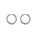 Stainless Steel Hoop Earrings Circle Simple Daily Simple Series Women's jewelry