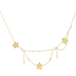 Double trouble flower Necklace