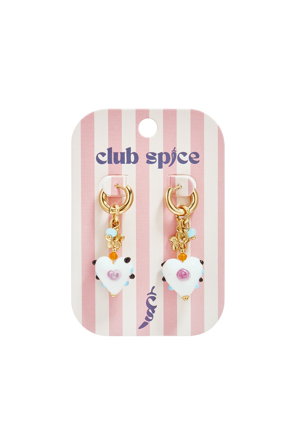 Stainless Steel Beads Earrings Heart Casual Daily Romantic Series Women's jewelry